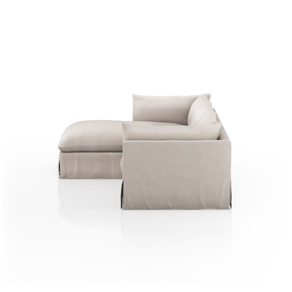 Habitat 2Pc Laf Sectional In 133'' In Moon