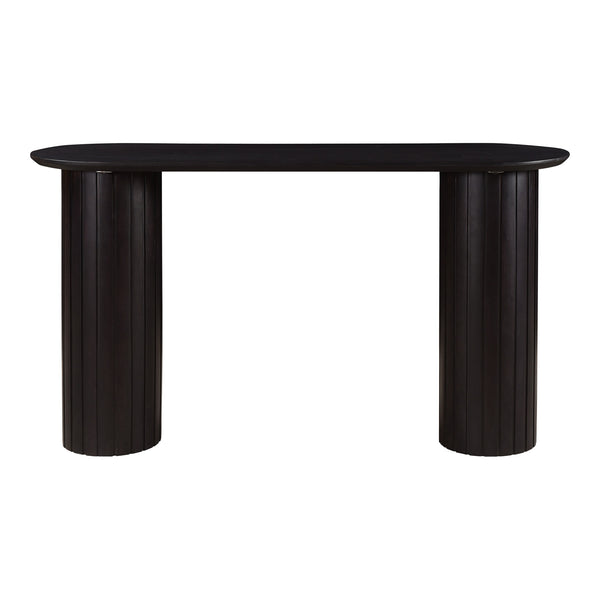 Moe's Povera Console Table Black Acacia Wood