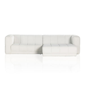 Tavi 2-Piece Sectional - FIQA Boucle Natural