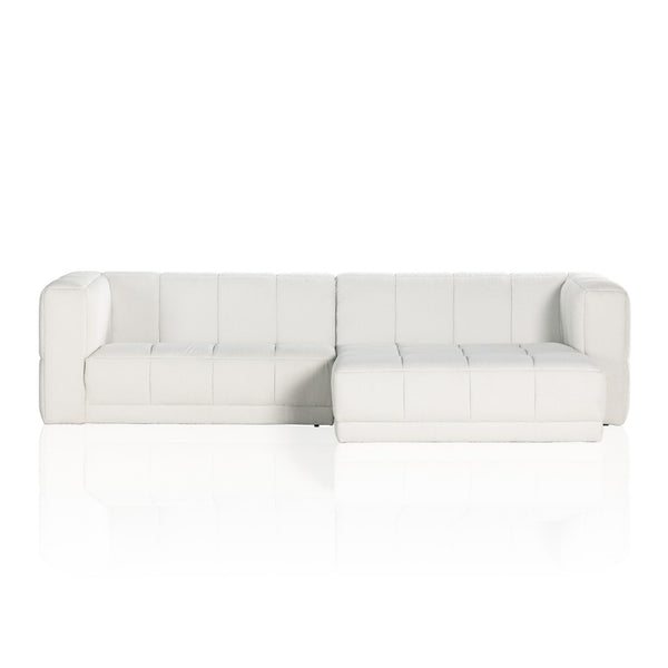 Tavi 2-Piece Sectional - FIQA Boucle Natural
