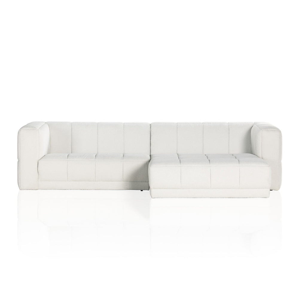 Tavi 2-Piece Sectional - FIQA Boucle Natural