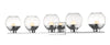 Osono 5 Light Vanity in Chrome  Finish