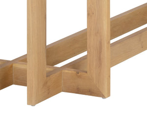 DISERA DINING TABLE - NATURAL - 96"