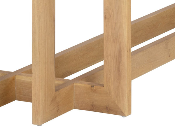 DISERA DINING TABLE - NATURAL - 96"