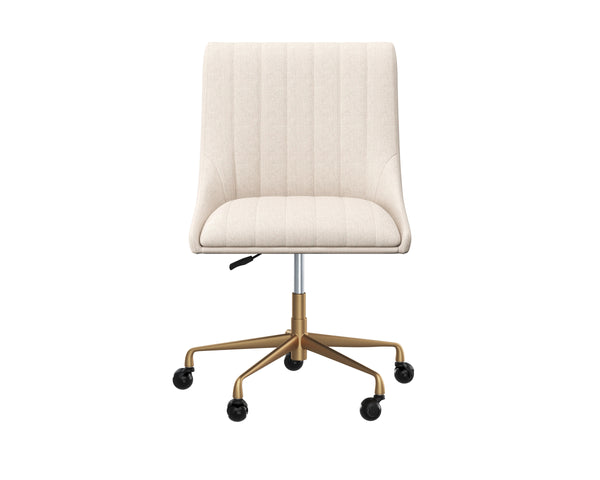 HALDEN OFFICE CHAIR - BEIGE LINEN