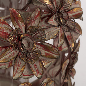 Rococo Vase/ Lantern, Rose