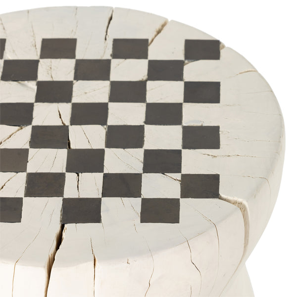 Chess Table In Ivory