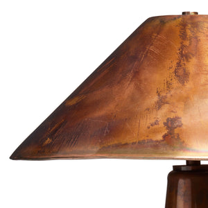 Romani Table Lamp - Iridescent Acid Wash