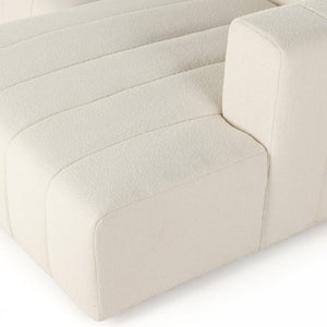 Langham Channeled 5-Piece Sectional - Fayette Cloud