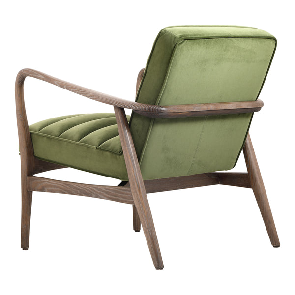 Anderson Armchair in Dark Ivy Velvet