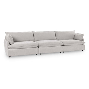 Caplan 3-Piece Modular Sectional in Elite-Gray