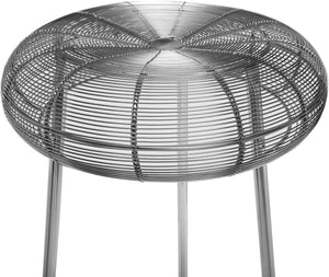 Sylvester Bar Stool In Silver