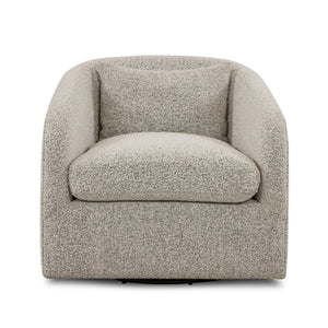 Topanga Swivel Chair In Knoll Domino