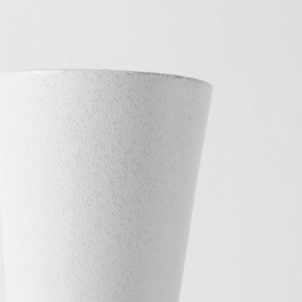 Laforge 9.4H Small White Ceramic Vase