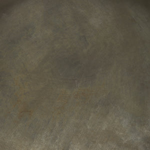 Varun Round Antiqued Brass Metal Tray (Set of 2)