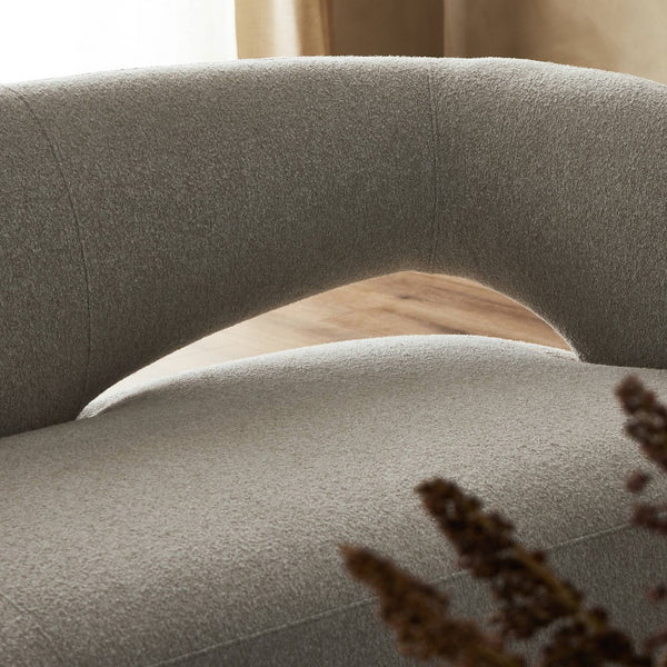 Mazie Sofa In 94" In Crete Pebble