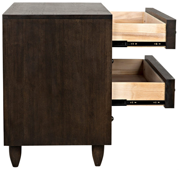 Diamond Chest in Ebony Walnut Finish