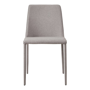 Nora Dining Chair Light Grey - Set of Two
