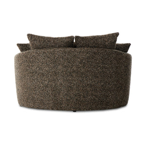 Chloe Media Lounger In Ivan Granite