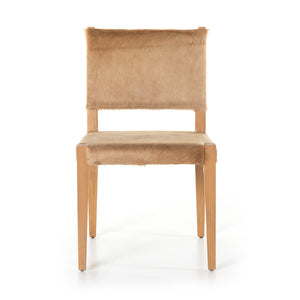 Villa Dining Chair In Light Hair On Hide