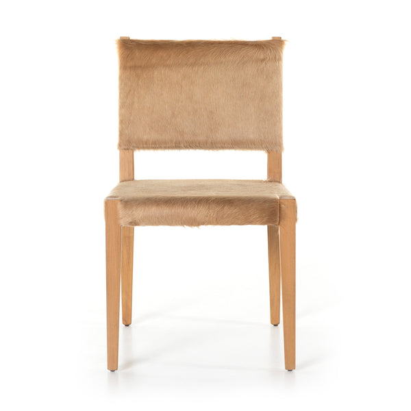 Villa Dining Chair In Light Hair On Hide