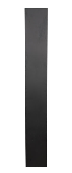 C-Series Aqueduct Bookcase in Matte Black Industrial Steel