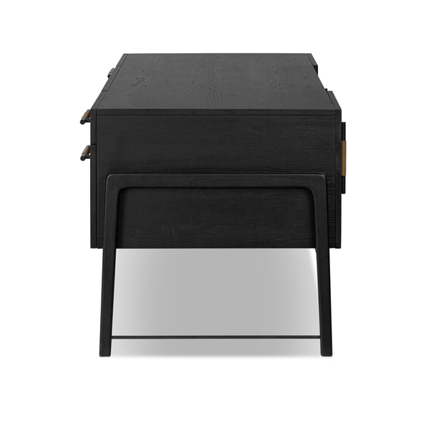 Rosedale Executive Writing Desk In Ebony Oak