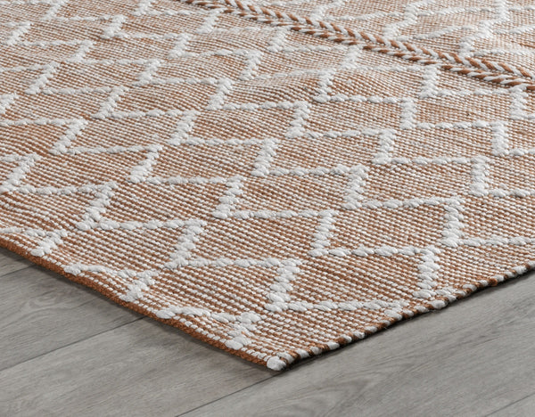 Indoor/Outdoor Sonora Rug 8'x10' - Terracotta/Ivory