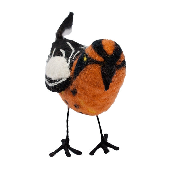 Blackburnian Warbler, Felt Bird