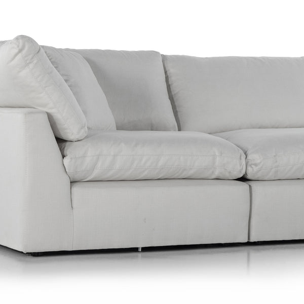Stevie 5Pc Laf Sectional Sofa In Ivory