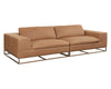 IRA SOFA - CAMEL LEATHER