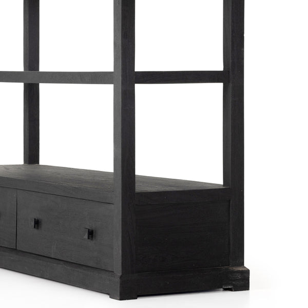 Woodmore Bookcase In Dark Totem
