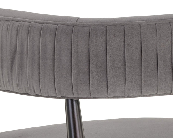 CALLEM DINING ARMCHAIR - ANTONIO CHARCOAL