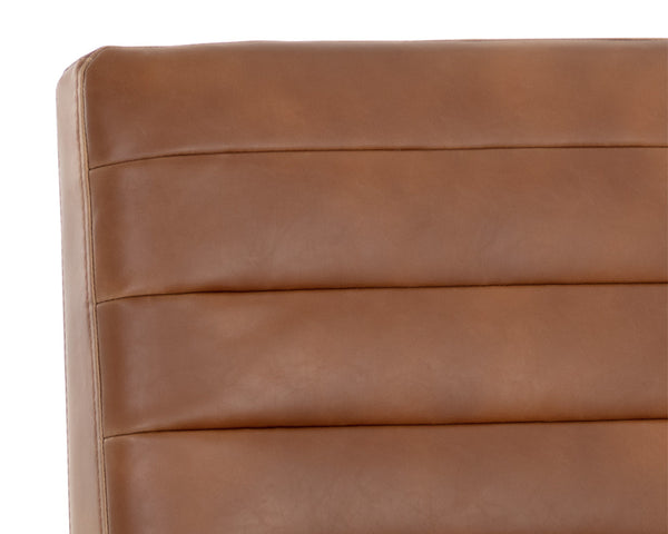 SPYROS DINING CHAIR - TOBACCO TAN