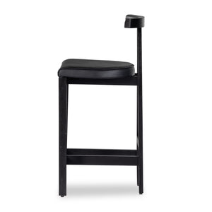 Tex Stool In Black Rosa Morada
