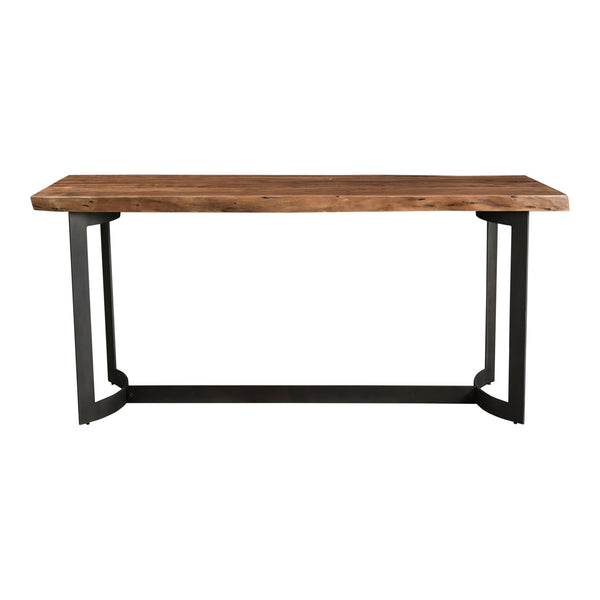 Moe's Bent Counter Table in Natural Acacia