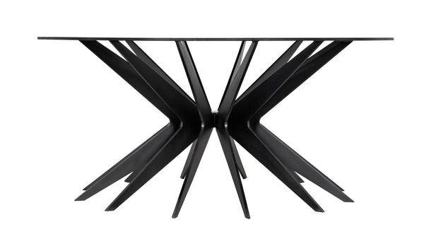 Spider Coffee Table, Black Metal