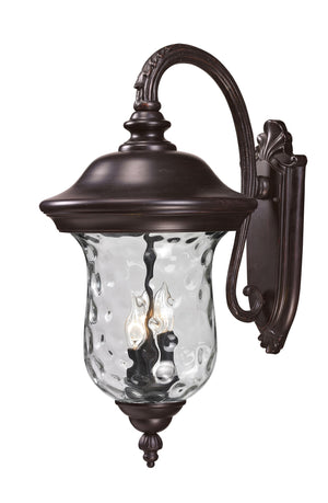 Armstrong Outdoor Wall Light in Bronze Finish