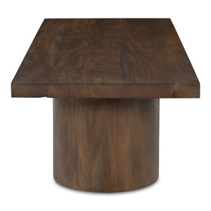 Moe's Hadley Coffee Table in Warm Brown