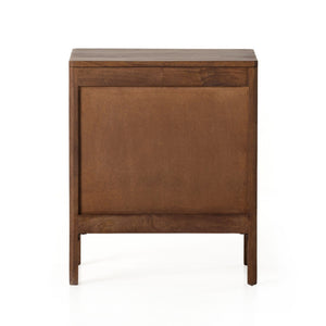 Sydney Left Nightstand - Brown Wash