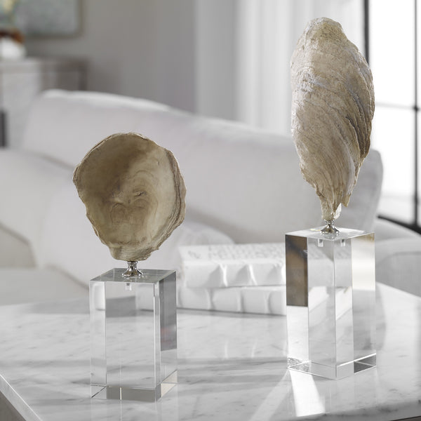Oyster Shell Sculptures
