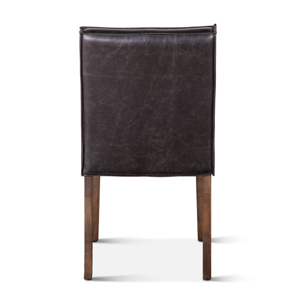 Madison Black Eco-Friendly Leather Dining Chair