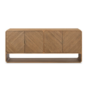 Caspian Sideboard In Natural Ash Veneer