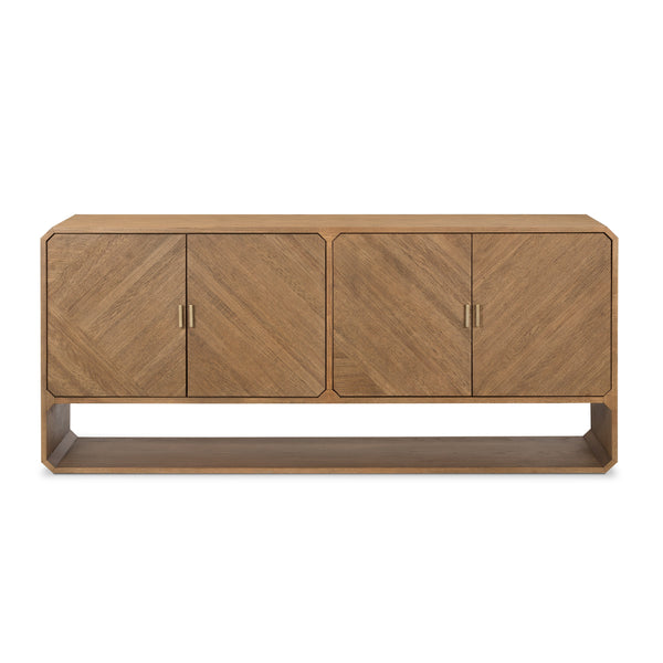 Caspian Sideboard In Natural Ash Veneer