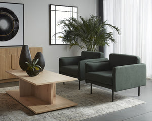 LUELLA ARMCHAIR - MINA PINE