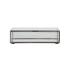 SMALL RECTANGULAR BOX WITH CLEAR GLASS