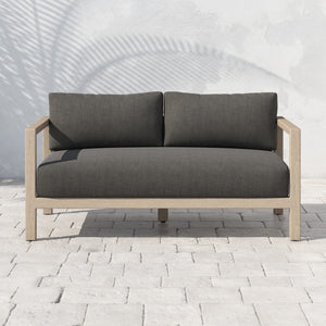 Sonoma Outdoor Sofa In 60" In Brown/Charcoal