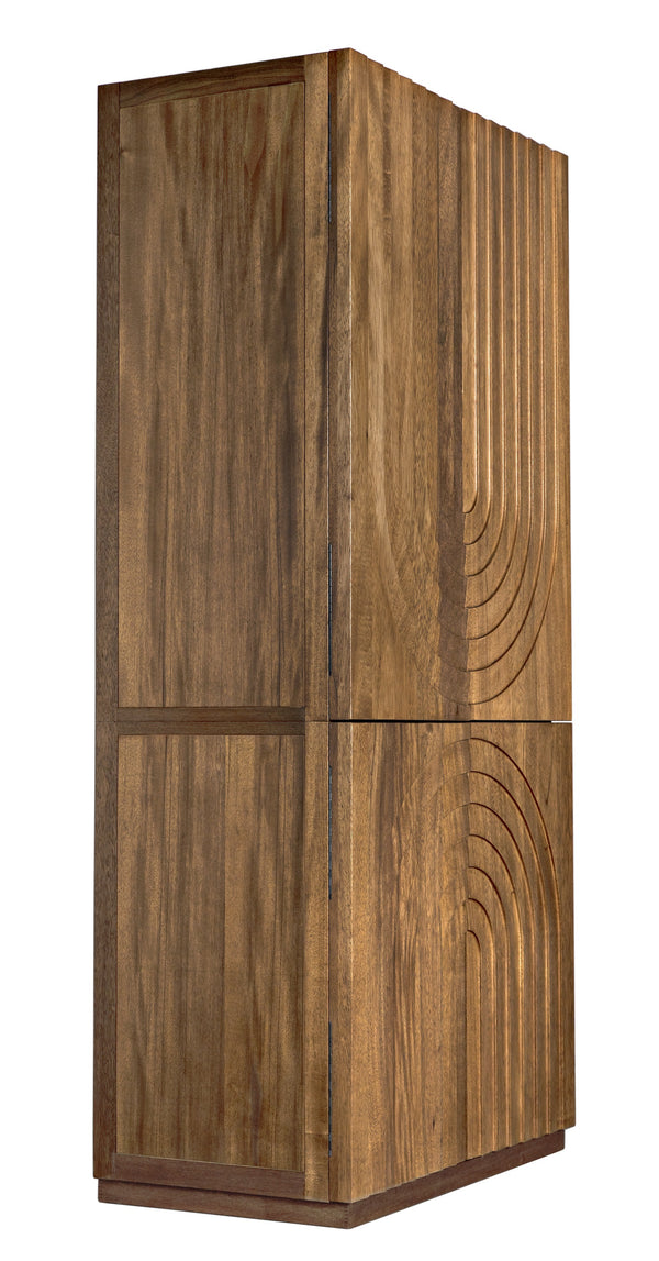 Otto Hutch Dark Walnut Finish