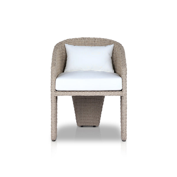 Fae Outdoor Dining Chair in White