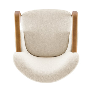 Tania Boucle Accent Arm Chair, Palladian Beige
